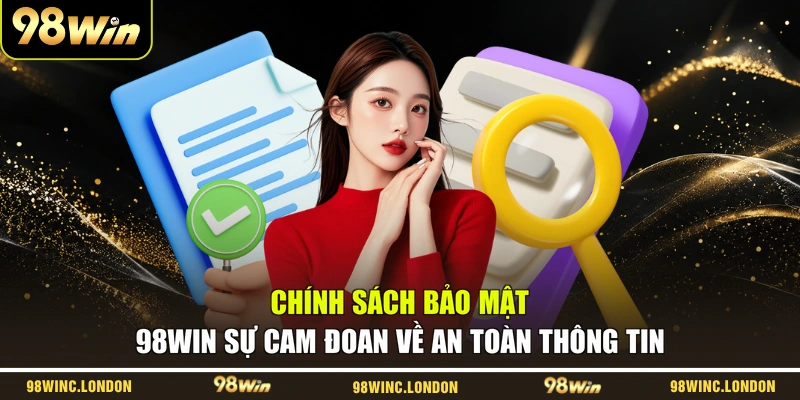 Chính sách bảo mật 98WIN sự cam đoan về an toàn thông tin